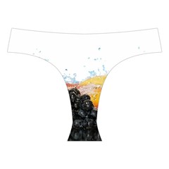 Variety Of Fruit Water Berry Food Splash Kiwi Grape Cross Back Hipster Bikini Set from ArtsNow.com Front Under