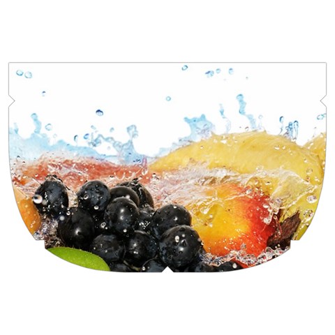 Variety Of Fruit Water Berry Food Splash Kiwi Grape Make Up Case (Large) from ArtsNow.com Side Right