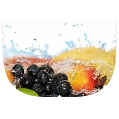 Variety Of Fruit Water Berry Food Splash Kiwi Grape Make Up Case (Large) from ArtsNow.com Side Left