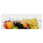 Variety Of Fruit Water Berry Food Splash Kiwi Grape Banner and Sign 8  x 3 