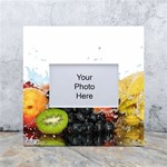 Variety Of Fruit Water Berry Food Splash Kiwi Grape White Box Photo Frame 4  x 6 