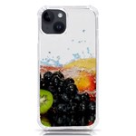 Variety Of Fruit Water Berry Food Splash Kiwi Grape iPhone 14 TPU UV Print Case