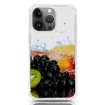 Variety Of Fruit Water Berry Food Splash Kiwi Grape iPhone 13 Pro TPU UV Print Case