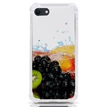 Variety Of Fruit Water Berry Food Splash Kiwi Grape iPhone SE