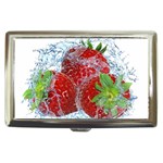 Red Strawberries Water Squirt Strawberry Fresh Splash Drops Cigarette Money Case