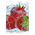 Red Strawberries Water Squirt Strawberry Fresh Splash Drops Removable Flap Cover (S)