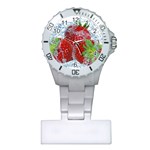 Red Strawberries Water Squirt Strawberry Fresh Splash Drops Plastic Nurses Watch