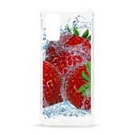 Red Strawberries Water Squirt Strawberry Fresh Splash Drops Samsung Galaxy S20 6.2 Inch TPU UV Case