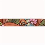 Multicolored Flower Decor Flowers Patterns Leaves Colorful Small Bar Mat