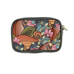 Multicolored Flower Decor Flowers Patterns Leaves Colorful Coin Purse from ArtsNow.com Back