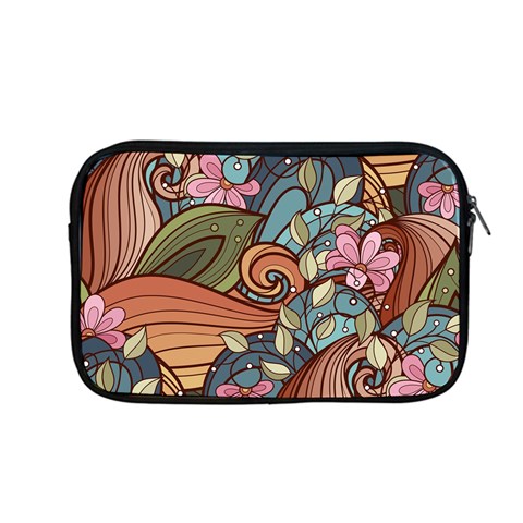 Multicolored Flower Decor Flowers Patterns Leaves Colorful Apple MacBook Pro 13  Zipper Case from ArtsNow.com Front