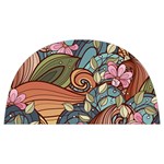 Multicolored Flower Decor Flowers Patterns Leaves Colorful Anti scalding pot cap