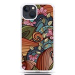 Multicolored Flower Decor Flowers Patterns Leaves Colorful iPhone 13 TPU UV Print Case