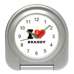 I love brandy Travel Alarm Clock