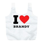 I love brandy Full Print Recycle Bag (L)