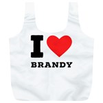 I love brandy Full Print Recycle Bag (XL)