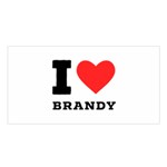 I love brandy Satin Shawl 45  x 80 