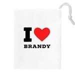 I love brandy Drawstring Pouch (4XL)