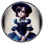 Cute Adorable Victorian Gothic Girl Wireless Fast Charger(Black)