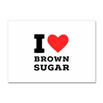 I love brown sugar Sticker A4 (10 pack)