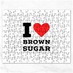 I love brown sugar Rectangular Jigsaw Puzzl