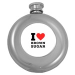 I love brown sugar Round Hip Flask (5 oz)