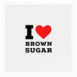 I love brown sugar Medium Glasses Cloth