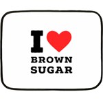 I love brown sugar Fleece Blanket (Mini)