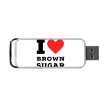 I love brown sugar Portable USB Flash (Two Sides)