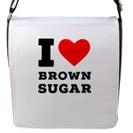 I love brown sugar Flap Closure Messenger Bag (S)