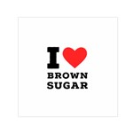 I love brown sugar Square Satin Scarf (30  x 30 )