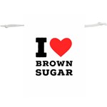 I love brown sugar Lightweight Drawstring Pouch (XL)