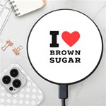 I love brown sugar Wireless Fast Charger(Black)