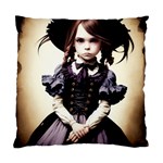 Cute Adorable Victorian Gothic Girl 2 Standard Cushion Case (Two Sides)