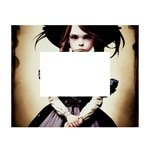 Cute Adorable Victorian Gothic Girl 2 White Tabletop Photo Frame 4 x6 
