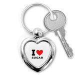 I love sugar  Key Chain (Heart)