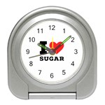 I love sugar  Travel Alarm Clock