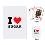 I love sugar  Playing Cards Single Design (Rectangle)