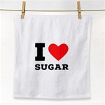 I love sugar  Face Towel