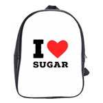 I love sugar  School Bag (Large)
