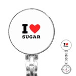 I love sugar  Stainless Steel Nurses Watch