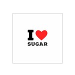 I love sugar  Satin Bandana Scarf 22  x 22 