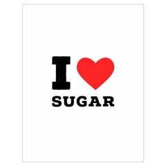 I love sugar  Drawstring Bag (Large) from ArtsNow.com Front