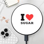 I love sugar  Wireless Fast Charger(Black)