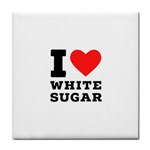 I love white sugar Tile Coaster