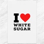 I love white sugar Canvas 12  x 18 