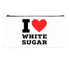 I love white sugar Pencil Case from ArtsNow.com Front