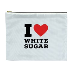 I love white sugar Cosmetic Bag (XL) from ArtsNow.com Front