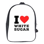 I love white sugar School Bag (Large)