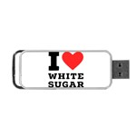 I love white sugar Portable USB Flash (One Side)